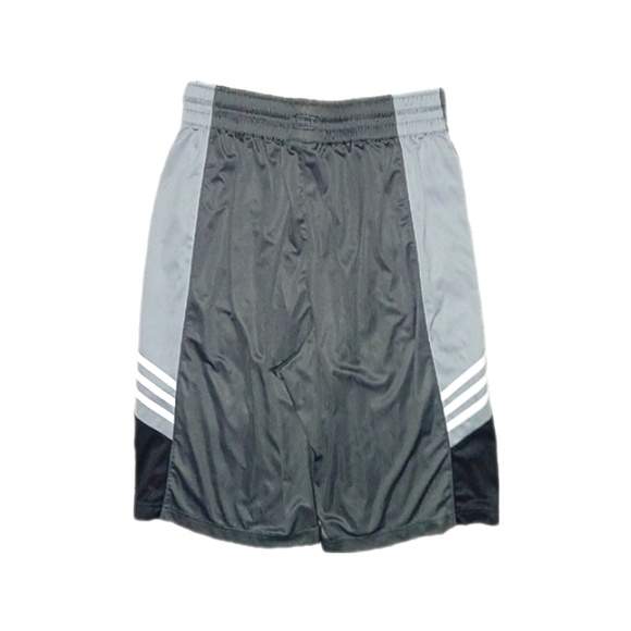 Adidas Grey Men's Basketball Pregame Shorts - Picture 5 of 6